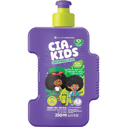 Betulla Creme de Pentear Cia Kids Crespinho 250ml Betulla Creme de Pentear Cia Kids Crespinho 250ml