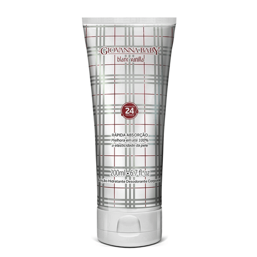 Giovanna Baby Blanc Vanilla Loção Hidratante 200ml Giovanna Baby Blanc Vanilla Loção Hidratante 200ml