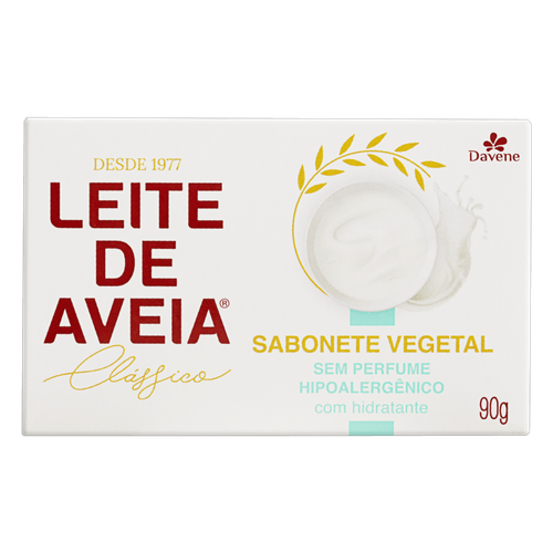 Davene Sabonete Leite De Aveia Hipoalerge 90g Davene Sabonete Leite De Aveia Hipoalerge 90g
