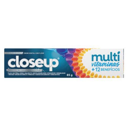 Creme Dental Closeup Multivitamina 85G Creme Dental Closeup Multivitamina 85G