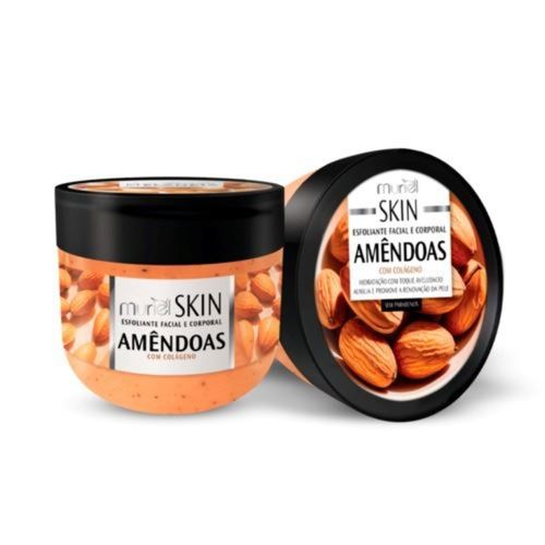 Esfoliante Facial E Corporal Muriel Skin Amêndoas E Colágeno 250g Esfoliante Facial E Corporal Muriel Skin Amêndoas E Colágeno 250g