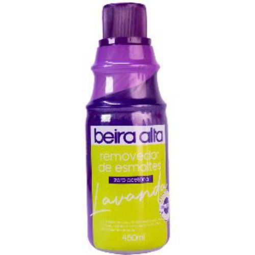 Beira Alta Removedor de Esmalte Lavanda Zero Acetona 450ml
