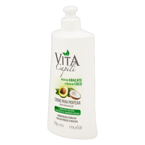 Creme de Pentear Vita Capili Abacate 270g Creme de Pentear Vita Capili Abacate 270g