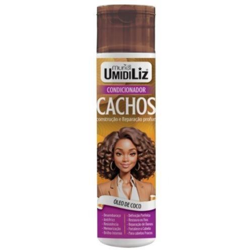 Condicionador Cachos Muriel Umidiliz Óleo de Coco 300ml Condicionador Cachos Muriel Umidiliz Óleo de Coco 300ml