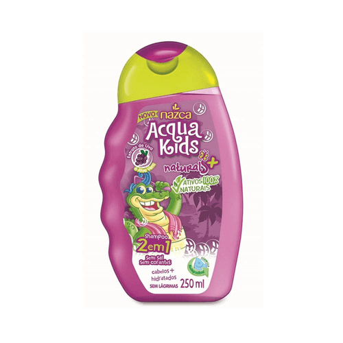 Acqua Kids Shampoo 2X1 Uva E Aloe Veg