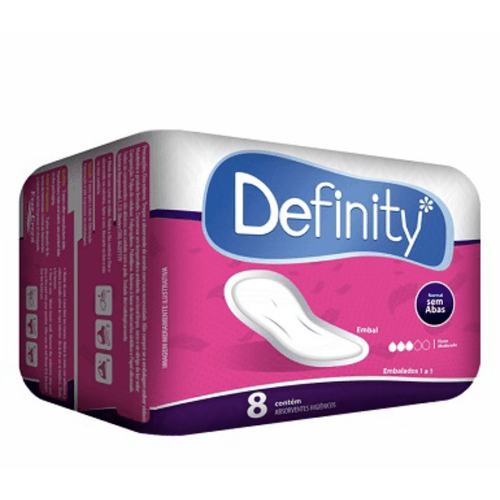 Absorvente Definity 1A1 Normal Sem Abas Absorvente Definity 1A1 Normal Sem Abas