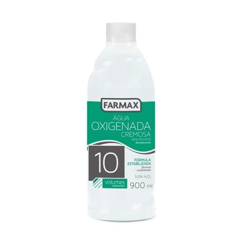 Agua Oxigenada Farmax Cremoso 10 Vol 900Ml Agua Oxigenada Farmax Cremoso 10 Vol 900Ml