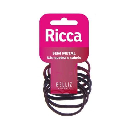 Elastico Ricca Sem Metal 6mm Elastico Ricca Sem Metal 6mm