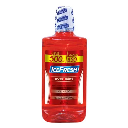 Antisséptico Bucal Icefresh Over Mint 500Ml