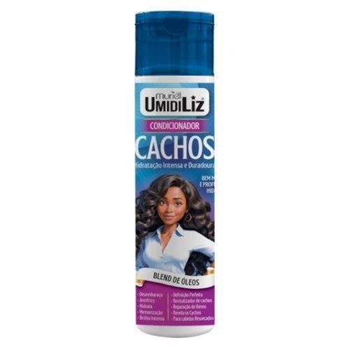 Condicionador Cachos Muriel Umidiliz Blend Óleo 300ml Condicionador Cachos Muriel Umidiliz Blend Óleo 300ml