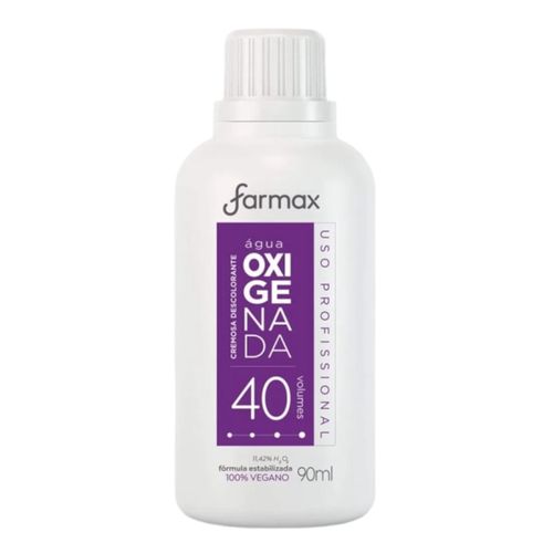 Água Oxigenada Farmax 40 Vol 90Ml Água Oxigenada Farmax 40 Vol 90Ml