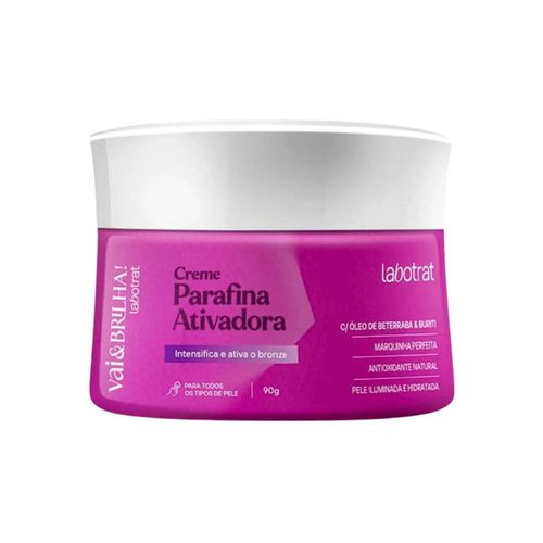 Creme Parafina Ativadora Beterraba E Buriti Vai&Brilha 90G Labotrat