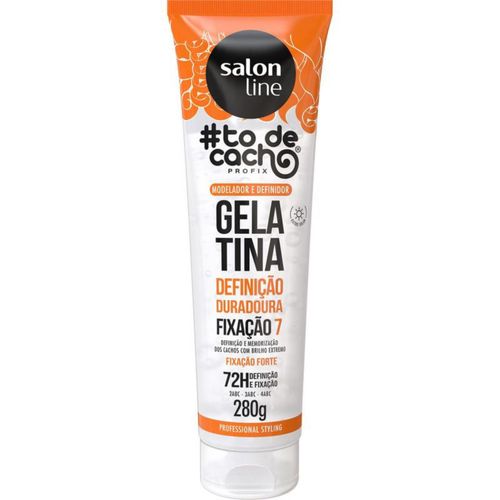 Gelatina Capilar Salon Line Todecacho 280g Fixação Forte