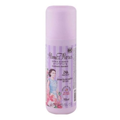 Desodorante Spray Alma De Flores 90ml Baunilha