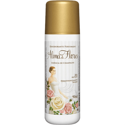 Desodorante Spray Alma De Flores 90ml Flores Brancas Desodorante Spray Alma De Flores 90ml Flores Brancas