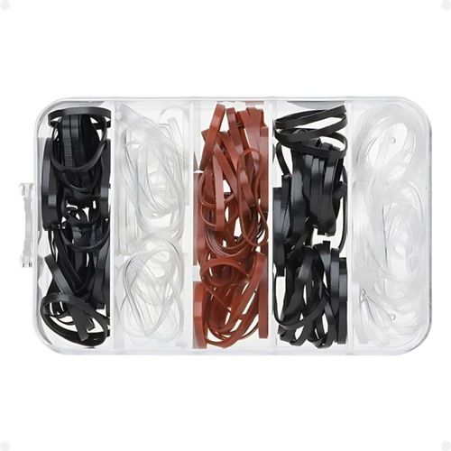 Elasticos Invisiveis 200 Pcs Com Case Ricca Elasticos Invisiveis 200 Pcs Com Case Ricca