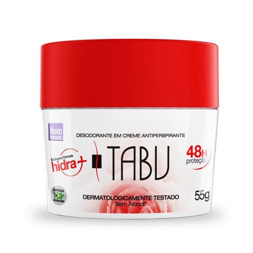 Desodorante Creme Tabu 55g Desodorante Creme Tabu 55g