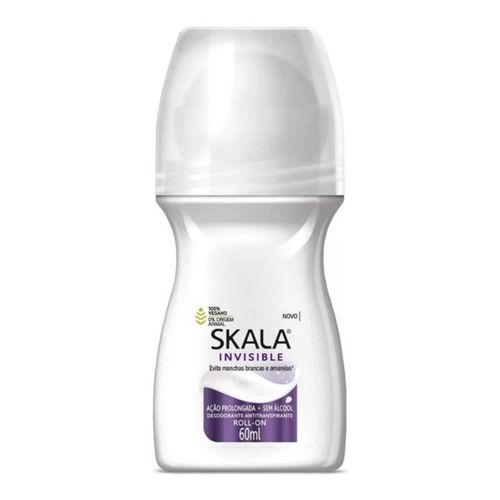 Desododorante Rollon Skala 60ml Invisible