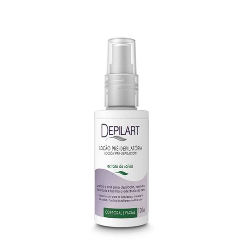 Depilador Loção Depilart Pre Depilação 120ml Salvia Depilador Loção Depilart Pre Depilação 120ml Salvia