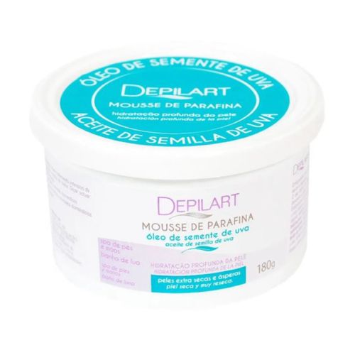 Depilador Mousse Parafina Depilart 180g Semente De Uva Depilador Mousse Parafina Depilart 180g Semente De Uva