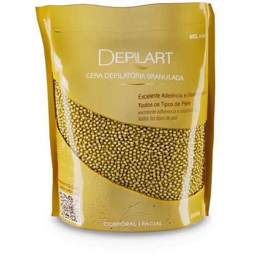 Depilador Cera Depilart Granulada 200g Mel
