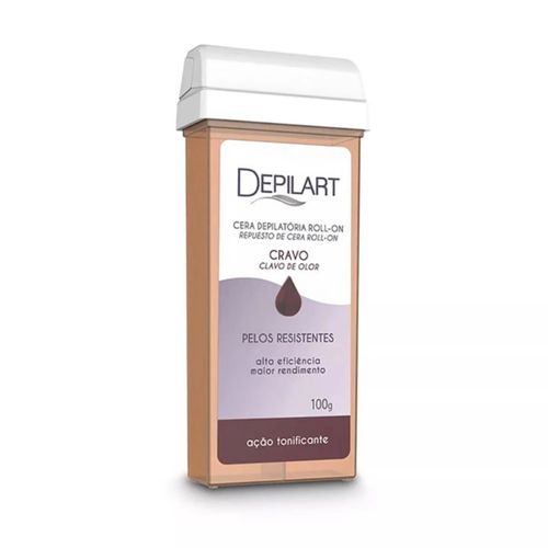 Depilador De Cera Depilart Rollon 100g Cravo