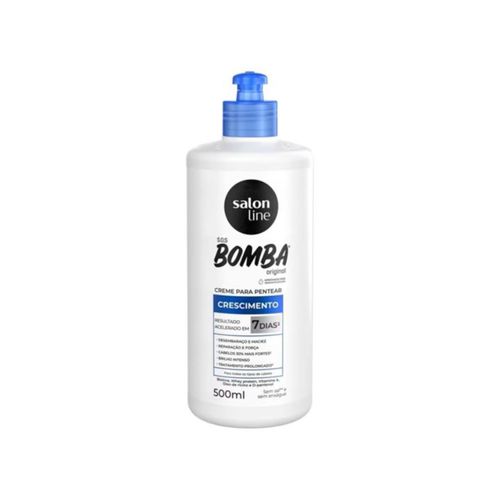 Creme Para Pentear Salon Line 500ml Sos Bomba Gloss De Repente Pronta Creme Para Pentear Salon Line 500ml Sos Bomba Gloss De Repente Pronta