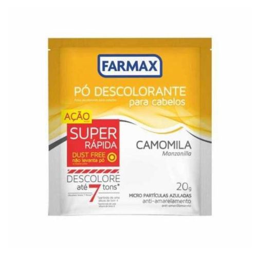 Descolorante Pó Farmax Camomila 20g