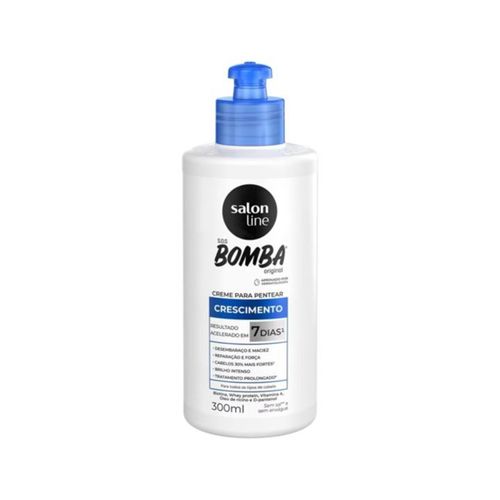 Creme Para Pentear Salon Line 300ml Sos Bomba De Repente Pronta