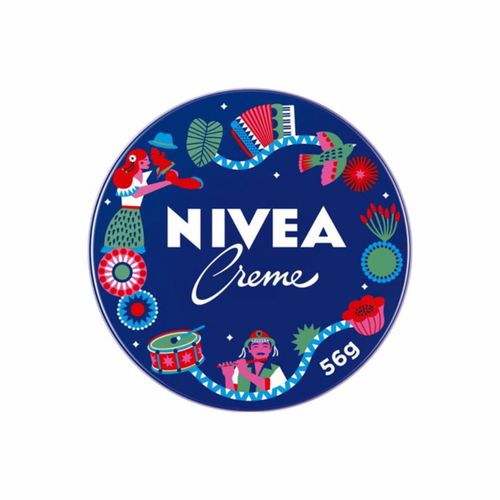 Creme Nivea 56g Latinha Ritmo Brasileiro Creme Nivea 56g Latinha Ritmo Brasileiro