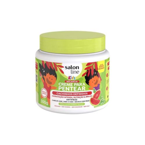 Creme Para Pentear Infantil Salon Line 500g Melância Cachinhos Definidos Creme Para Pentear Infantil Salon Line 500g Melância Cachinhos Definidos