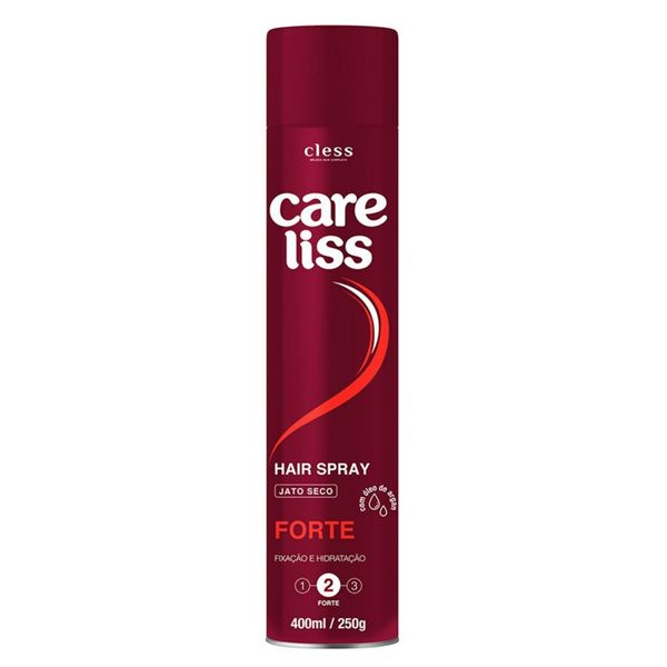 Fixador Capilar Spray Care Liss 400ml Forte