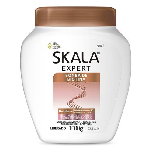 Creme Para Tratamento Skala 1 Kg Bomba De Biotina Creme Para Tratamento Skala 1 Kg Bomba De Biotina