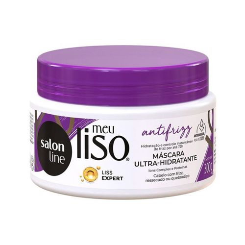 Creme Para Tratamento Salon Line Meu Liso 300g Antifrizz