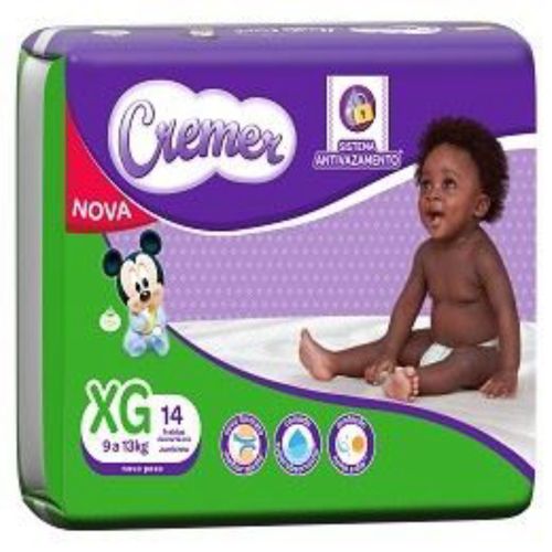 Fralda Descartável Cremer Jumbinho Xg Fralda Descartável Cremer Jumbinho Xg
