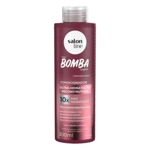 Condicionador Salon Line 300ml Sos Bomba Hidratante Reconstrutora Condicionador Salon Line 300ml Sos Bomba Hidratante Reconstrutora