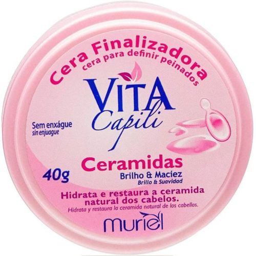 Cera Capilar Vita Capili 40g Cerâmidas Cera Capilar Vita Capili 40g Cerâmidas