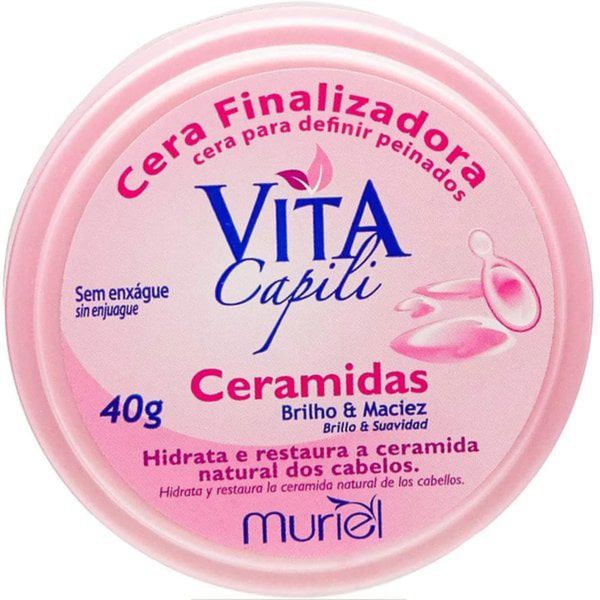 Cera Capilar Vita Capili 40g Cerâmidas