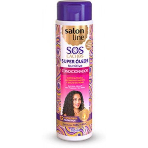 Condicionador Salon Line 300ml Sos Super Óleos Nutritivo Condicionador Salon Line 300ml Sos Super Óleos Nutritivo
