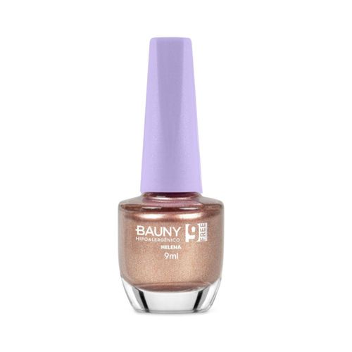 Bauny Esmalte Metalizado 9Free 9ml - Cor Helena Bauny Esmalte Metalizado 9Free 9ml - Cor Helena