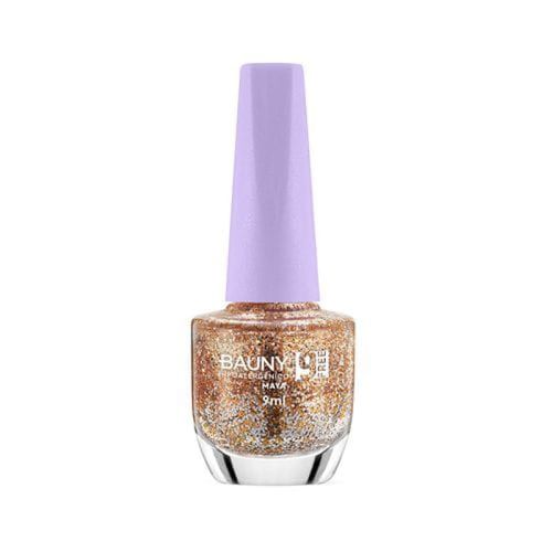 Bauny Esmalte Glitter 9Free 9ml - Cor Maya Bauny Esmalte Glitter 9Free 9ml - Cor Maya