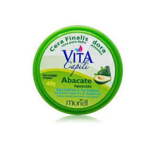 Cera Capilar Vita Capili 40g Abacate Cera Capilar Vita Capili 40g Abacate
