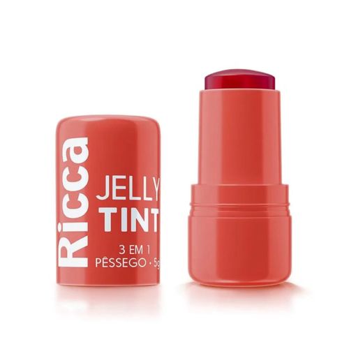 Bastão Jelly Tint Pêssego Ricca Bastão Jelly Tint Pêssego Ricca