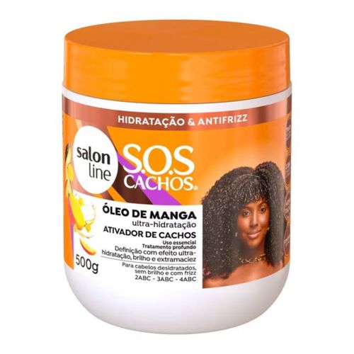 Ativador De Cachos Salon Line 500g Definitição Nutritiva Ativador De Cachos Salon Line 500g Definitição Nutritiva