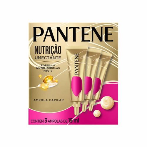 Ampola Nutre E Cresce Bambu Com 3 Pantene Simples 3x15ml Ampola Nutre E Cresce Bambu Com 3 Pantene Simples 3x15ml