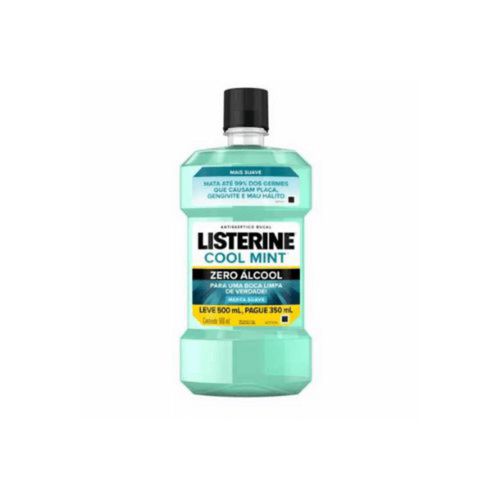 Antisséptico Bucal Listerine Cool Mint Zero Álcool 500ml