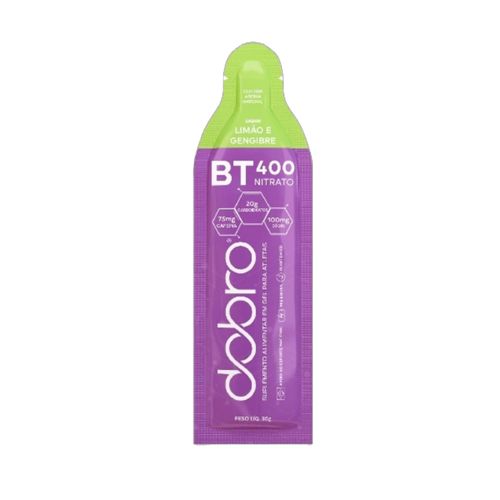 BT Nitrato Limão e Gengibre com Cafeína Gel Dobro 30g Limão e Gengibre com Cafeína BT Nitrato Limão e Gengibre com Cafeína Gel Dobro 30g Limão e Gengibre com Cafeína