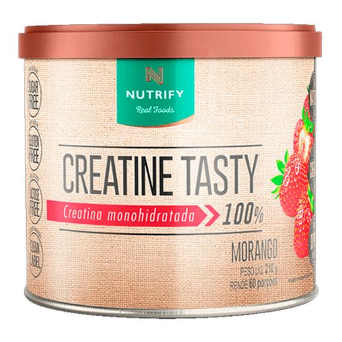 Creatine Tasty Creatina Monohidratada Morango Nutrify 210g Creatine Tasty Creatina Monohidratada Morango Nutrify 210g