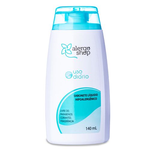 Sabonete Líquido Hipoalergênico Uso Diário 200ml - Alergoshop Sabonete Líquido Hipoalergênico Uso Diário 200ml - Alergoshop