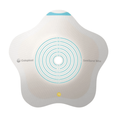 Base Adesiva Sensura MIO Concave 70mm Rec 10-65mm - 5un - Coloplast 18530 Base Adesiva Sensura MIO Concave 70mm Rec 10-65mm - 5un - Coloplast 18530